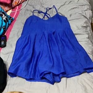 Blue romper